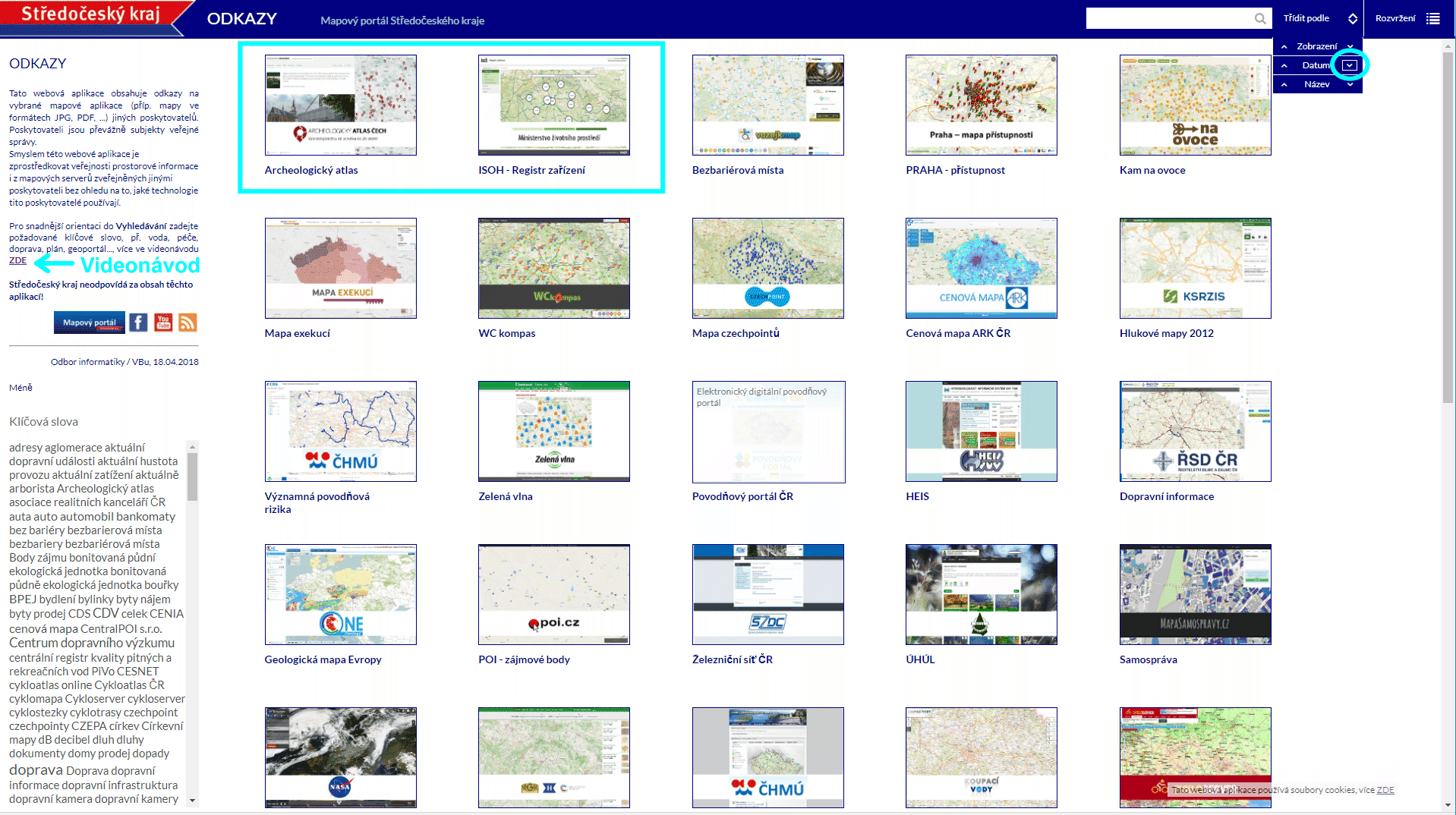 cenová mapa ark Aktuality   Archiv | Odbor informatiky cenová mapa ark