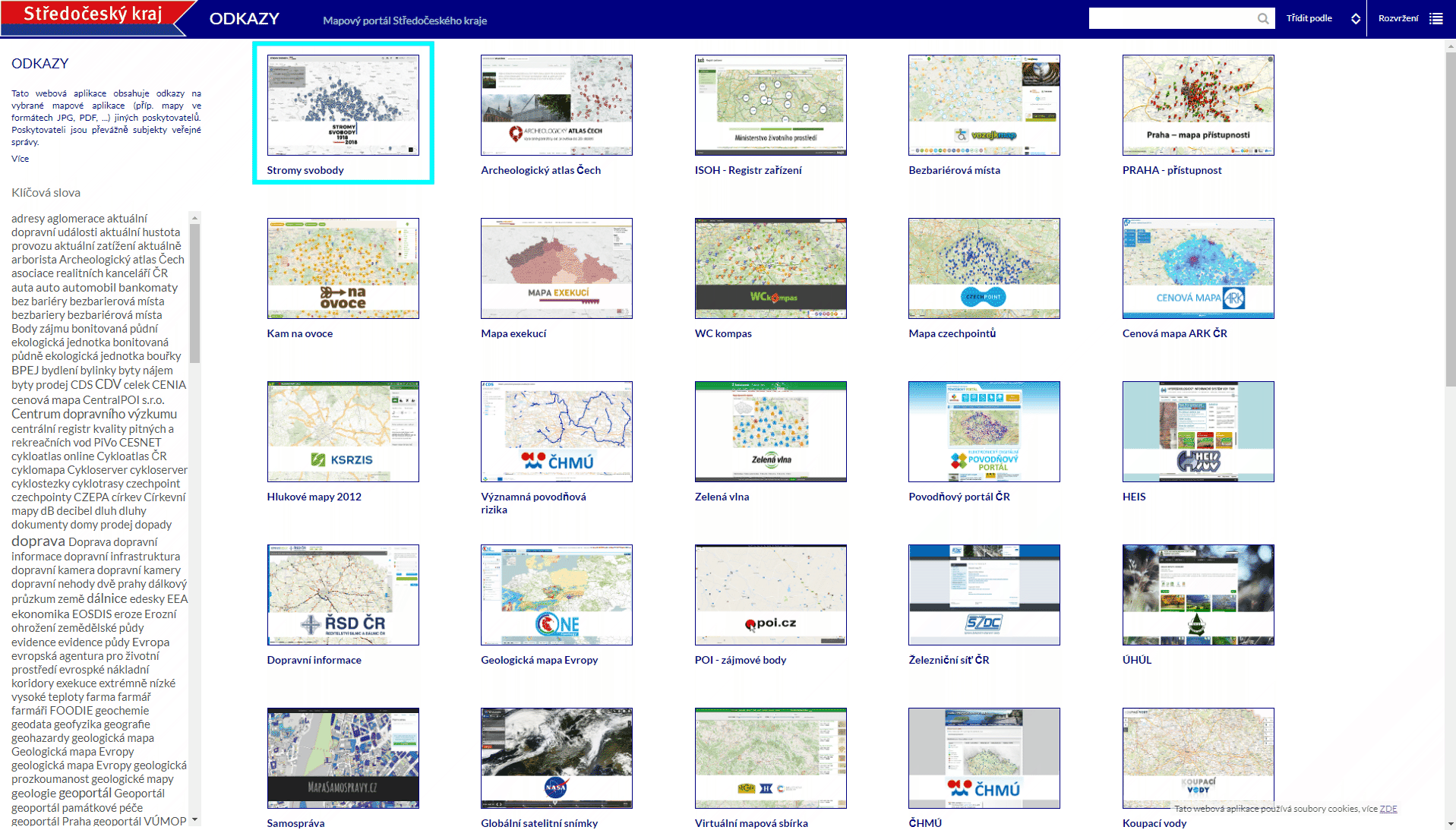 cenová mapa ark Aktuality   Archiv | Odbor informatiky cenová mapa ark